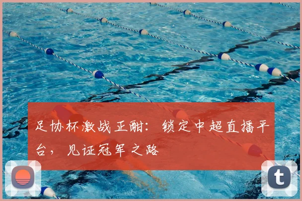足协杯激战正酣：锁定中超直播平台，见证冠军之路